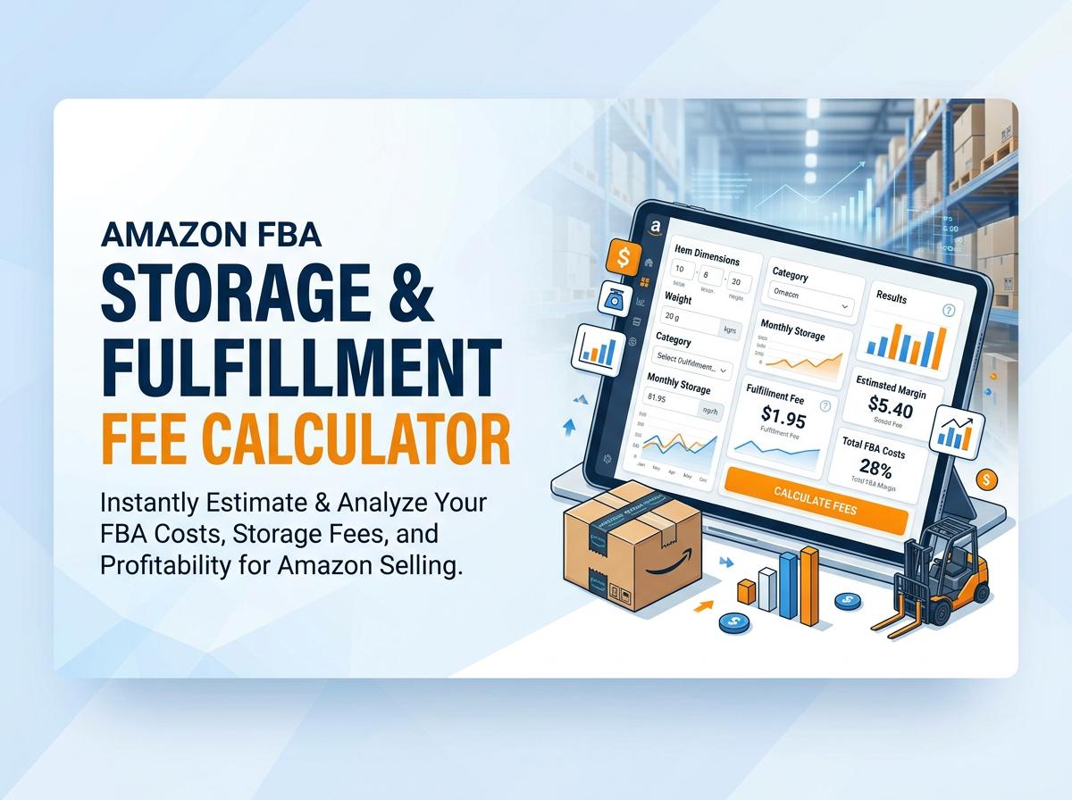 Amazon FBA Storage & Fulfillment Fee Calculator