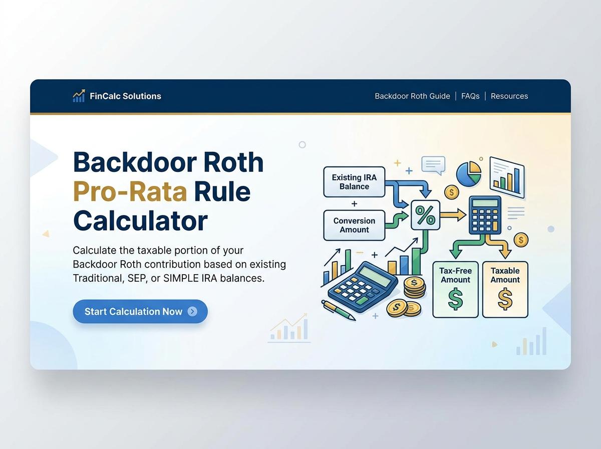Backdoor Roth Pro-Rata Rule Calculator