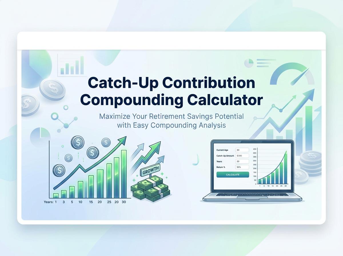 Catch-Up Contribution Compounding Calculator