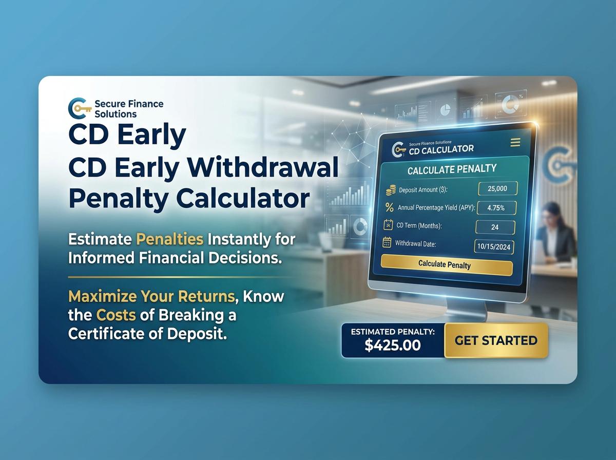 CD Early Withdrawal Penalty Calculator