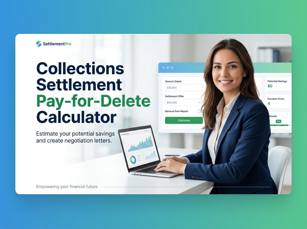 Collections Settlement Pay-for-Delete Calculator