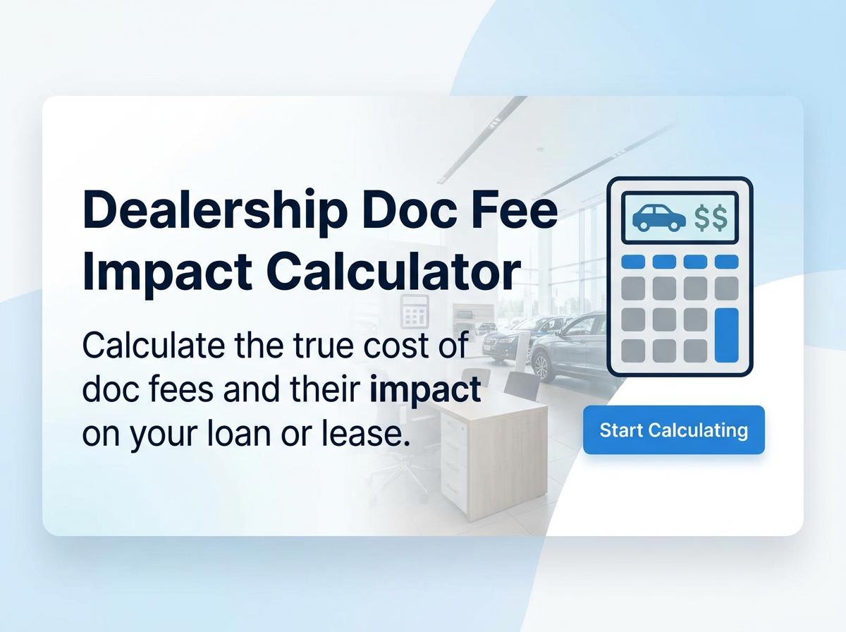 Dealership Doc Fee Impact Calculator