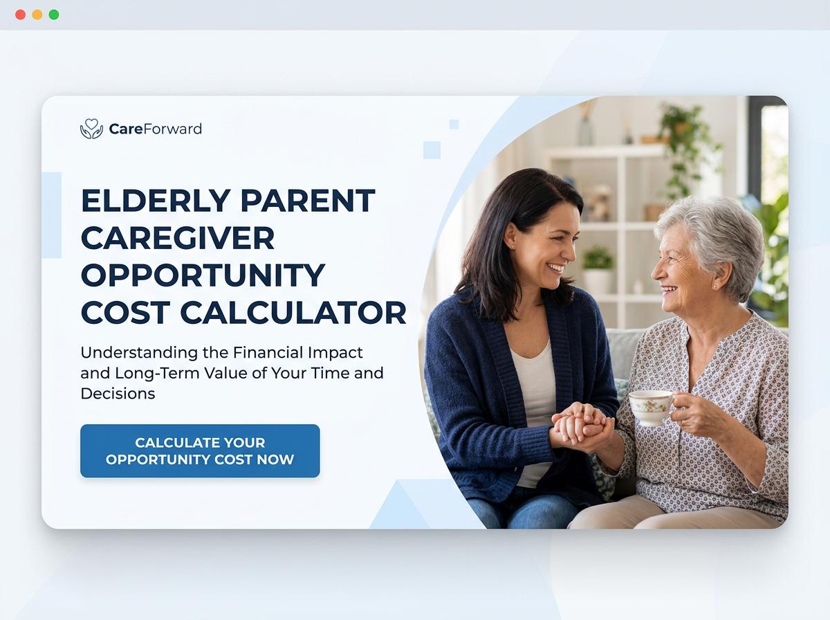 Elderly Parent Caregiver Opportunity Cost Calculator