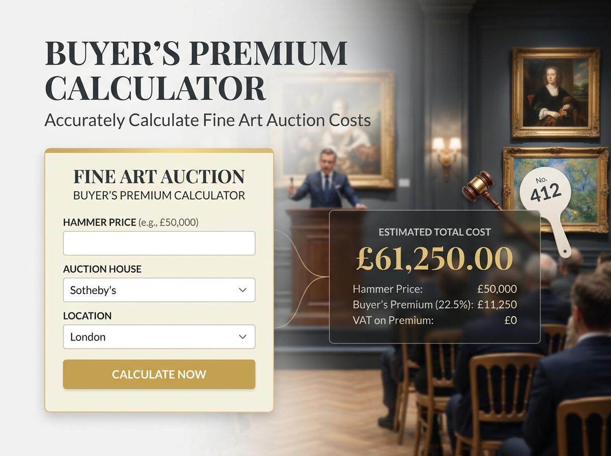 Fine Art Auction Buyer's Premium Calculator