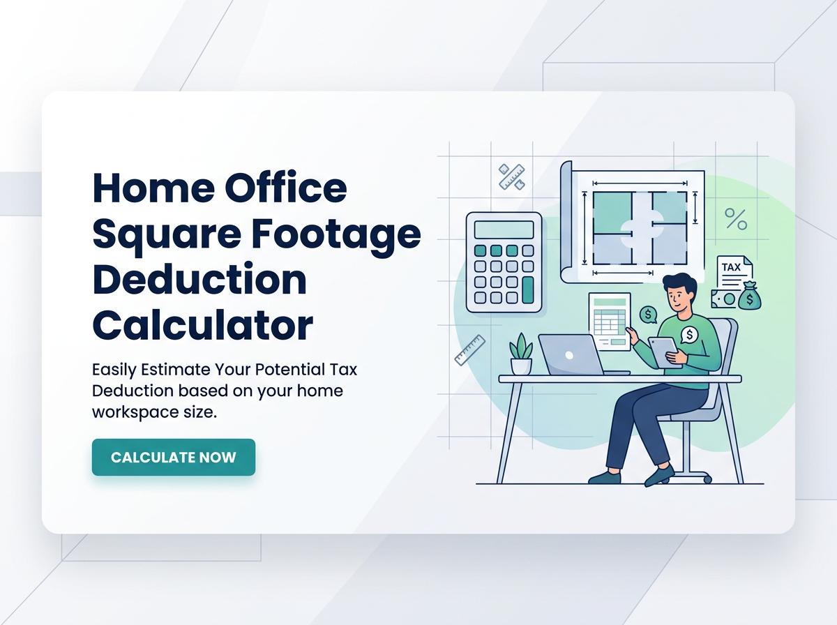 Home Office Square Footage Deduction Calculator