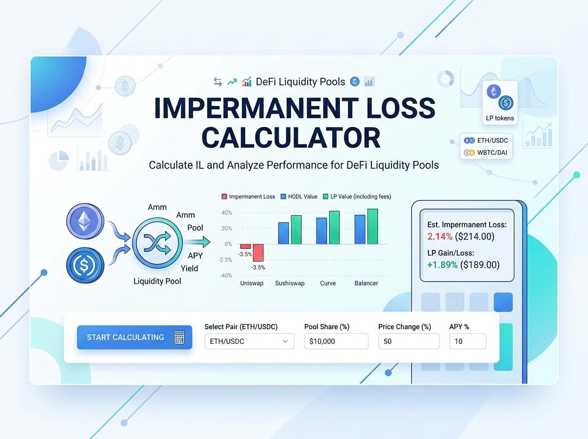 Impermanent Loss Calculator (DeFi Liquidity Pools)