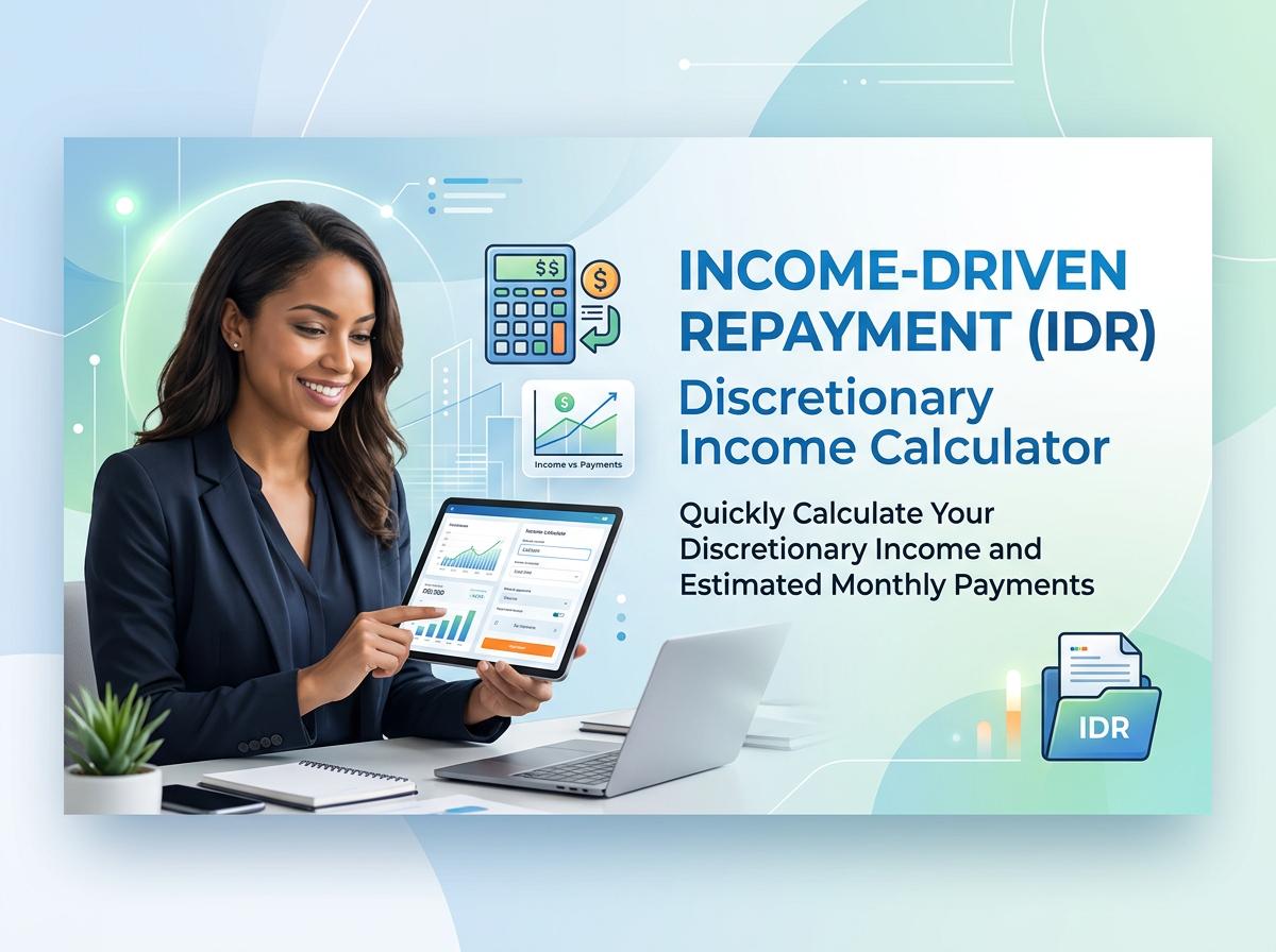 Income-Driven Repayment (IDR) Discretionary Income Calculator