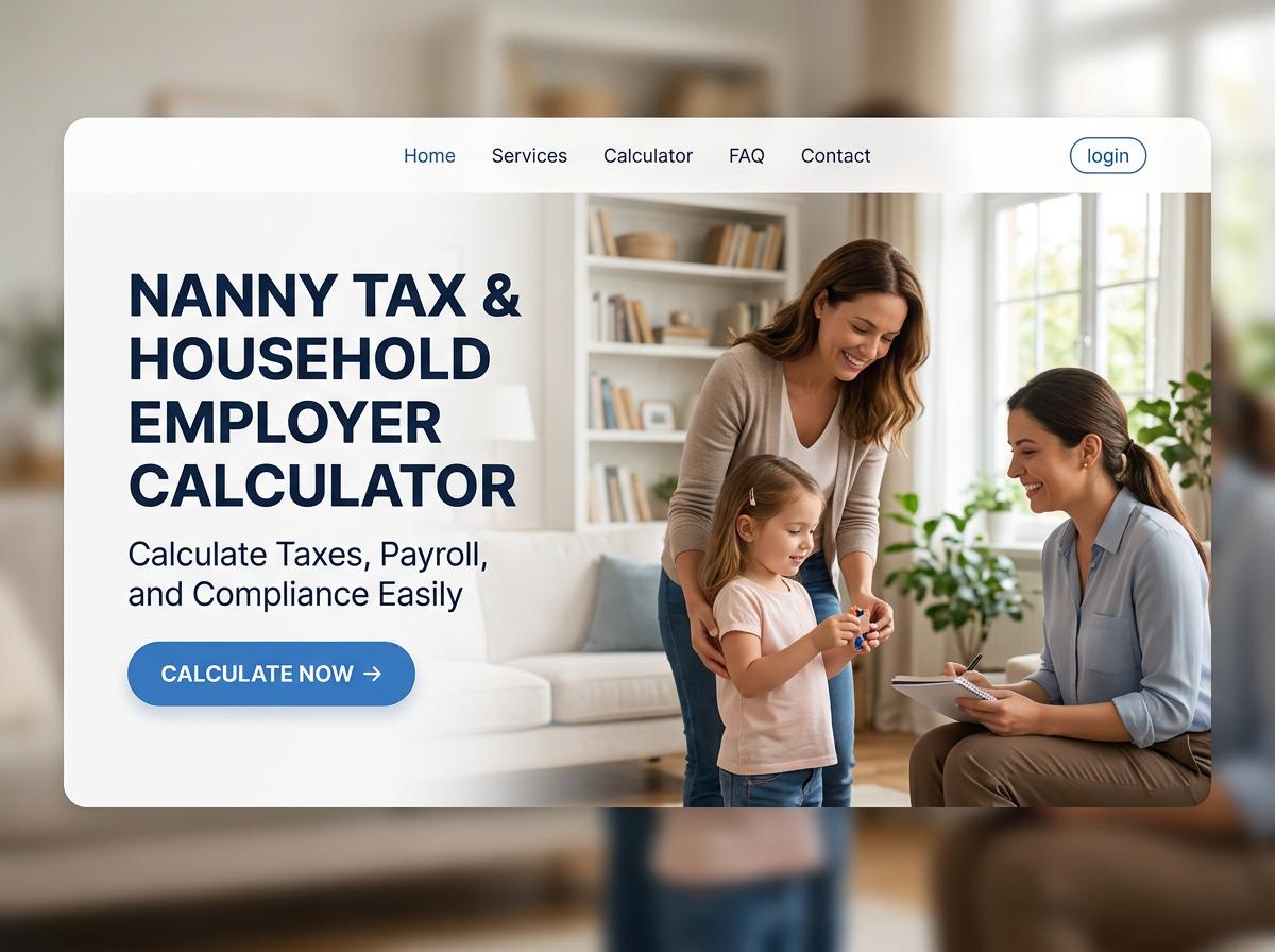 Nanny Tax / Household Employer Calculator