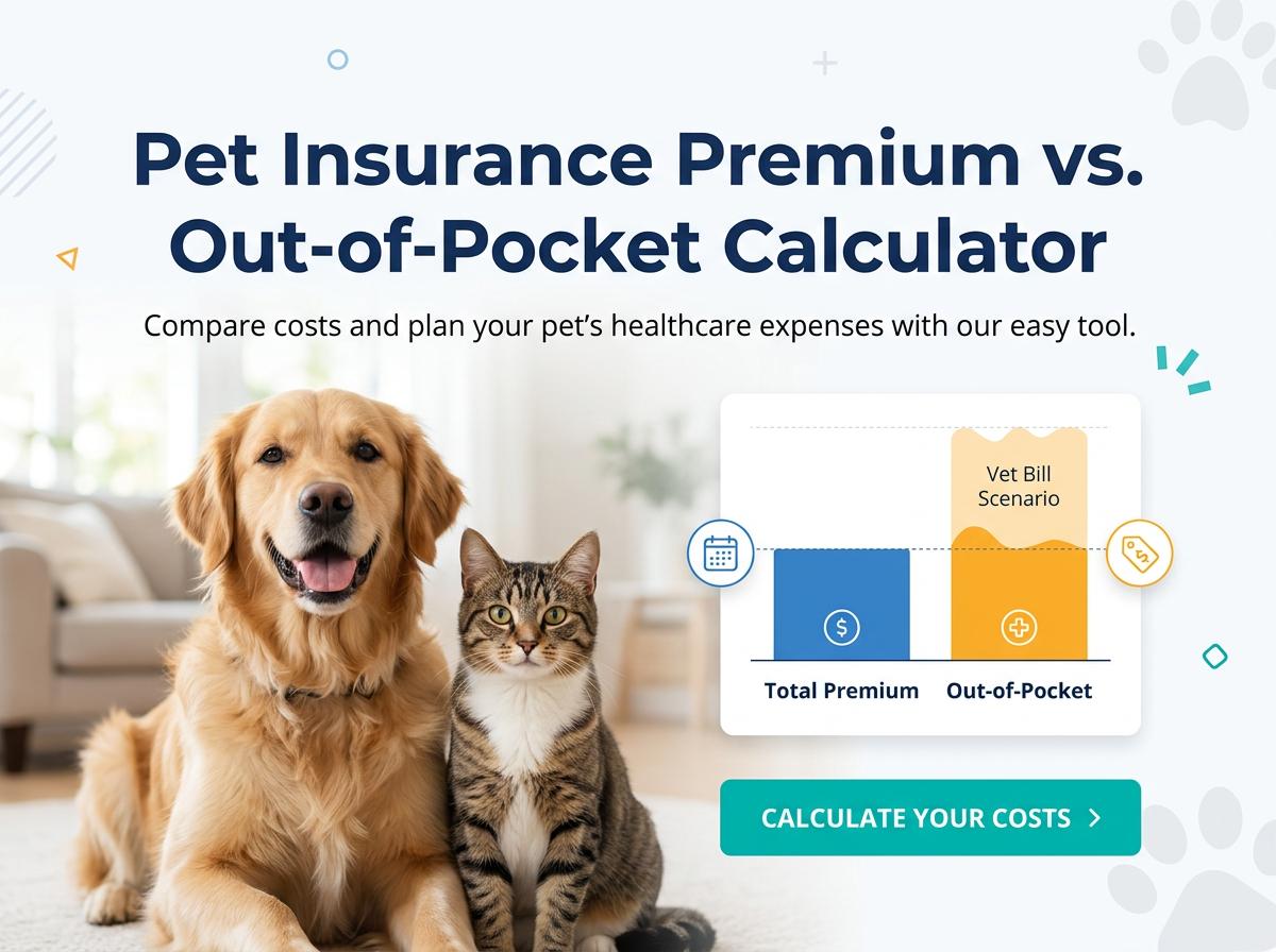 Pet Insurance Premium vs. Out-of-Pocket Calculator