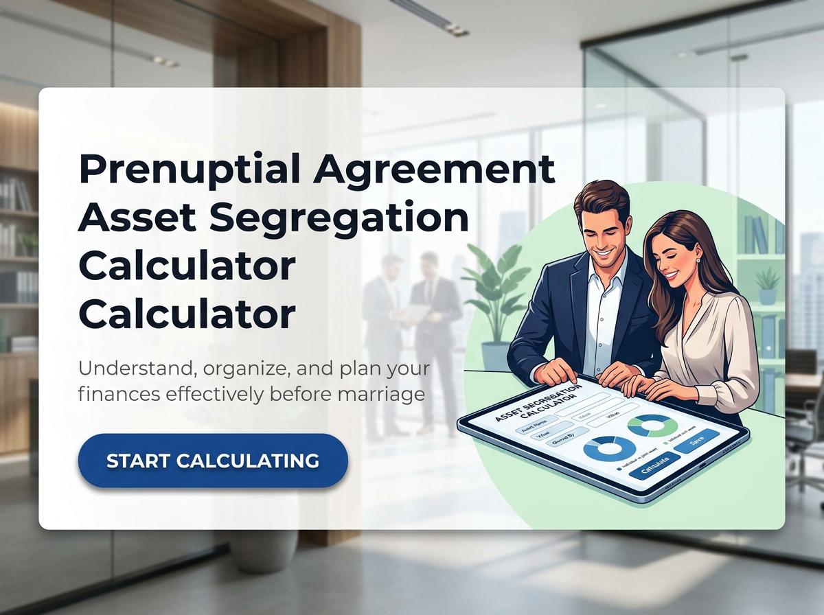 Prenuptial Agreement Asset Segregation Calculator