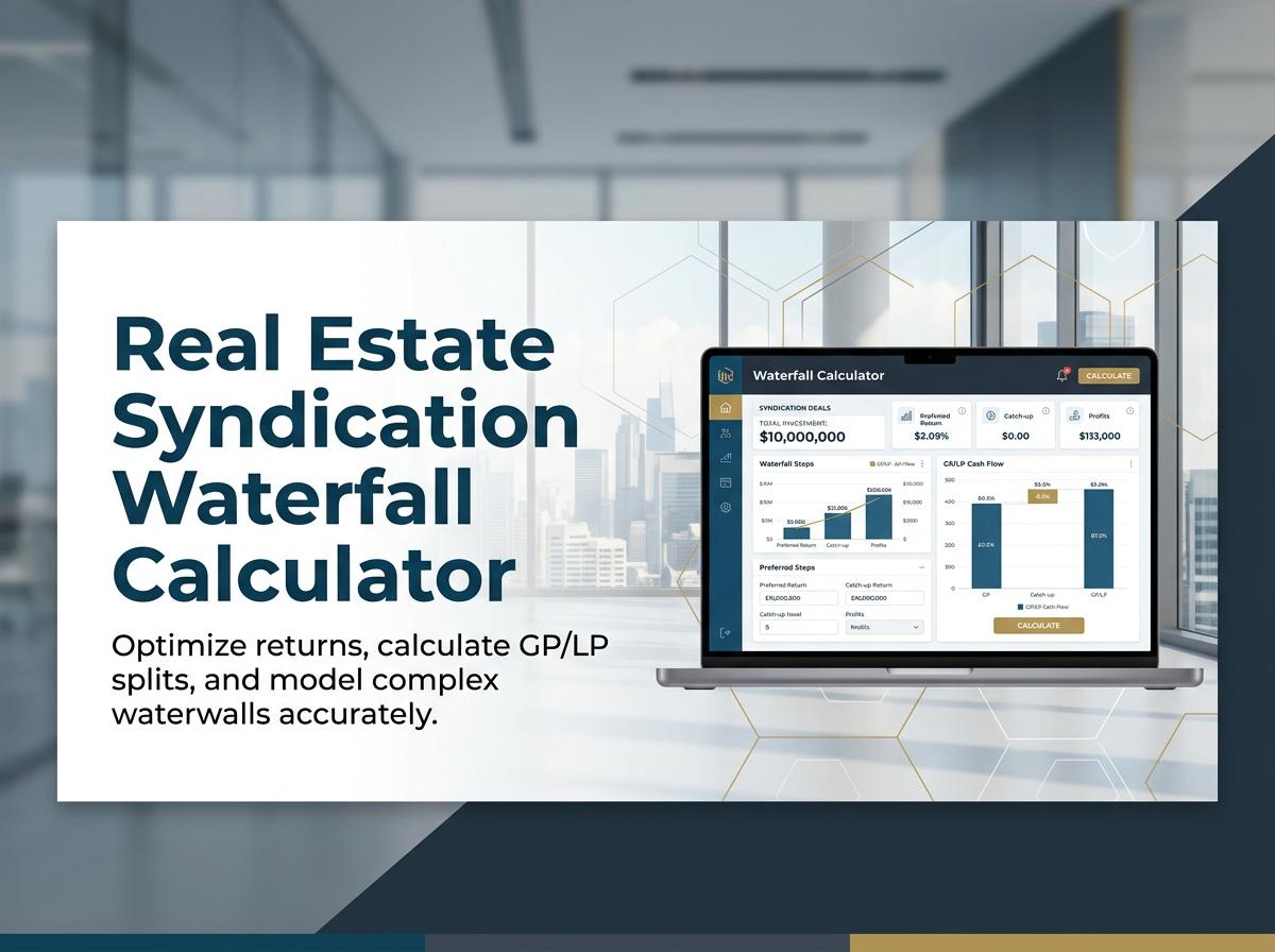 Real Estate Syndication Waterfall Calculator