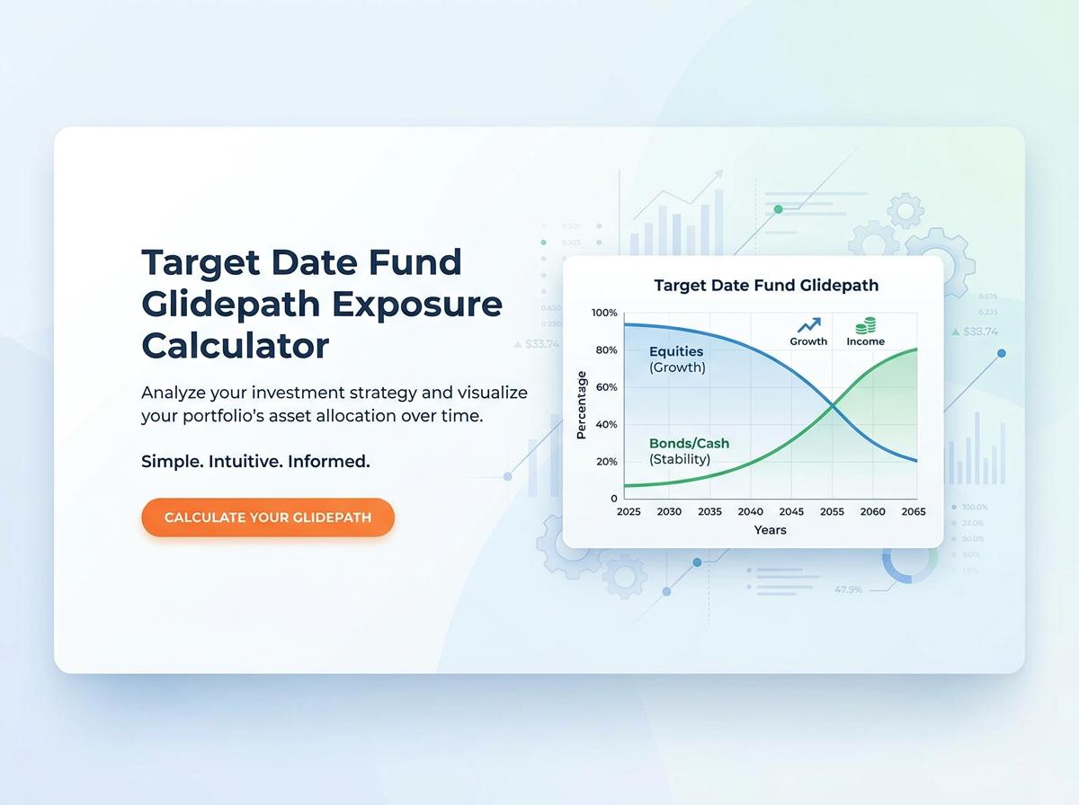Target Date Fund Glidepath Exposure Calculator