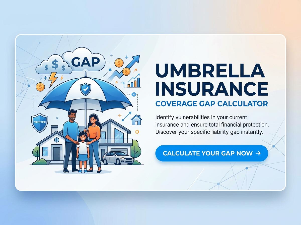 Umbrella Insurance Coverage Gap Calculator